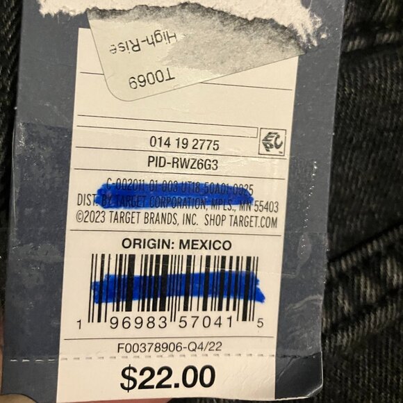 Universal Thread Women's Black Wash High Rise Shorty Shorts Size 2 - Picture 6 of 8